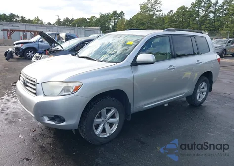 2010 Toyota Highlander Base V6 from USA, damaged, VIN JTEBK3EH6A2166785